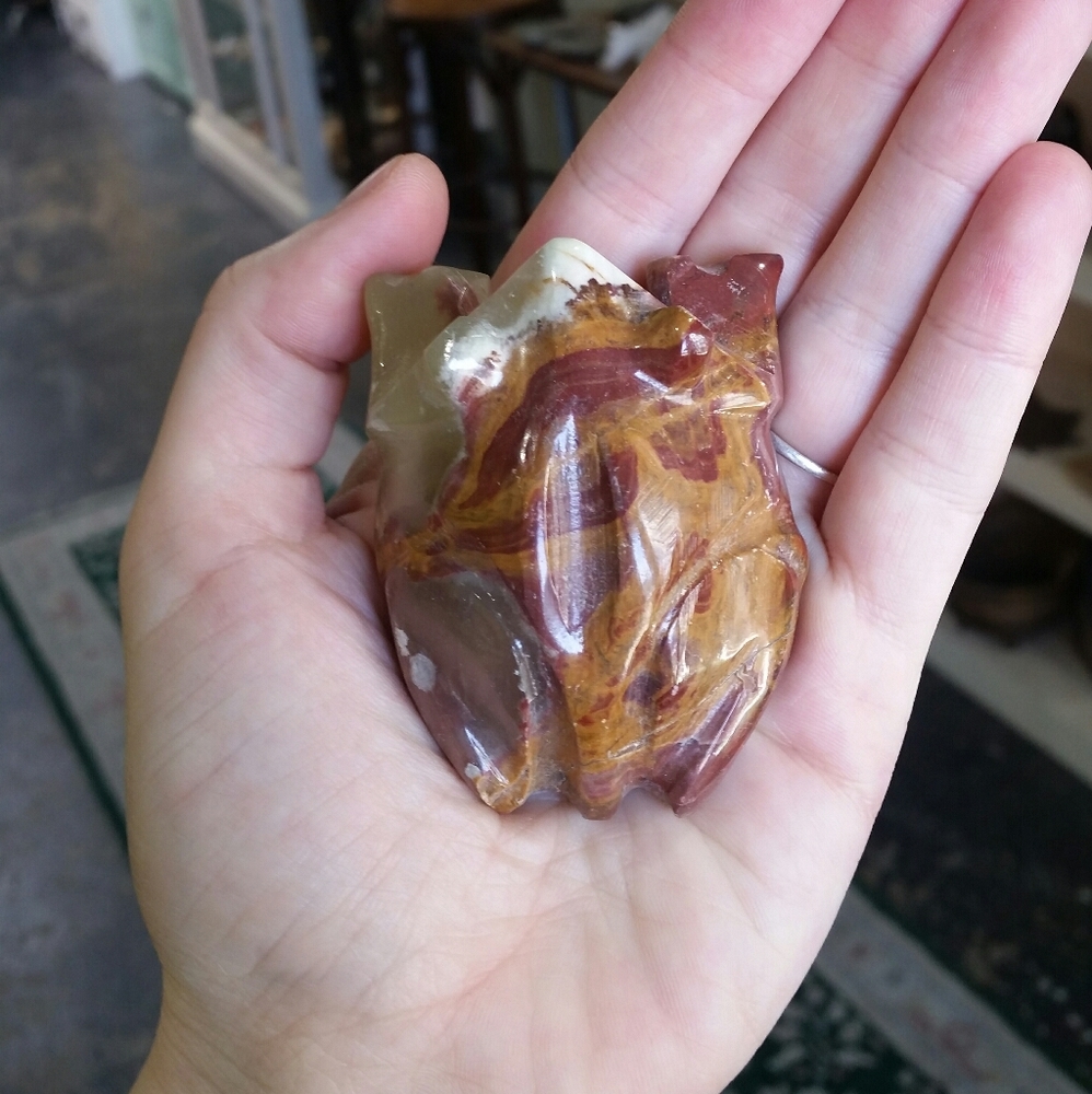 Onyx Little Frog Crystal!